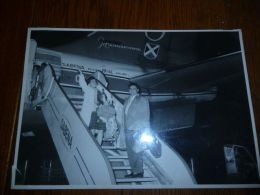 AA1 Photo Originale 13x18 Embarquement Sabena Boeing Jet Intercontinental - Wielrennen