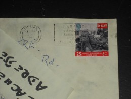 LETTRE GRANDE BRETAGNE GREAT BRITAIN AVEC YT 1765 - D DAY DEBARQUEMENT NORMANDIE - - Lettres & Documents