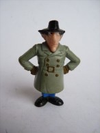 FIGURINE INSPECTEUR GADGET - Inspecteur Mains Sur Les Hanches - BANDAI 1983 (1) - Sonstige & Ohne Zuordnung