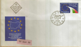 Bulgaria / Bulgarie 2000 Joining Bulgaria To EUROPE 1v.- FDC - FDC