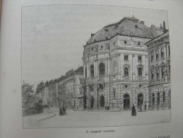 Hungary  SZEGED - Színház   Ca 1891 Print 2.OM7.493 - Estampes & Gravures