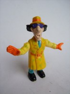 FIGURINE INSPECTEUR GADGET - TIGER - 1993 Manque Le Win Surf Dans Son Dos Et Sur Son Chapeau - Otros & Sin Clasificación