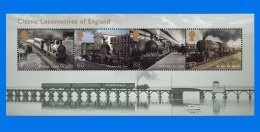 GB 2011-0001, Classic Locomotives Of England, MNH MS - Blocchi & Foglietti