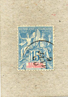 SENEGAL : Allégories, Timbres Des Colonies, Avec "SENEGAL Et DEPENDENCES" En Rouge Dans Le Cartouche - Used Stamps