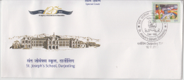 India  2013 St. Joseph's School, Darjeeling  Coat Of Arms  Education Cover # 81156 - Lettres & Documents