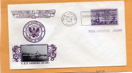 USS Lionfish SS-298 Submarine 1953 Cover - Submarines