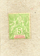 SENEGAL : Allégories, Timbres Des Colonies, Avec "SENEGAL Et DEPENDENCES" En Rouge Dans Le Cartouche - Unused Stamps