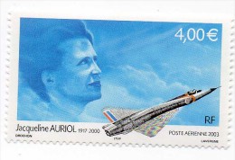 "Poste Aérienne - Jacqueline Auriol" - 2003 - N° 66 - 4 &euro; Multicolore - Neuf - Parfait état - - Unused Stamps