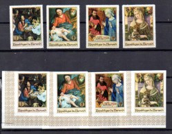 NOEL 1967   Tableaux Religieux  256/259 **  Et Blocs 21/21A, ** - Unused Stamps