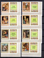 Nöel Surchargé Apollo, Europafrique, 306 / 309 + PA 107 /109** N D + 2 X  310 / 313**, Cote 9,75 €  Rare Avec Vignette - Unused Stamps