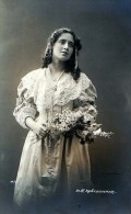 AK OPER RUSSLAND OPER OPERA SINGER KOVALENSKA  ALS " OPHELIA "  OLD POSTCARD FOTOGRAFIE - Opéra