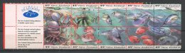 Nlle Zélande 1993 Carnet N° C1253 ** Neufs = MNH  Superbes Cote 15 €  Faune Poissons Fishes Coquillages Shells Faun - Carnets