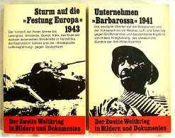 2 Taschenbücher - Der 2. Weltkrieg  - Unternehmen Barbarossa + Sturm Auf Die Festung Europa - Política Contemporánea