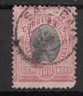 Brazil Brasil Mi# 108 Used 100R MADRUGADA SABUCAIA 1896 Postmark - Used Stamps