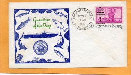 USS Bang SS-358 Submarine 1954 Cover - Sottomarini