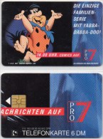 TK O 183/1993 Werbung TV PRO7 Feuerstein O 15€ Comic-Serie Erleben Mit Mr.Firestone YABBA-DABBA-DOO Tele-card Of Germany - O-Series : Customers Sets