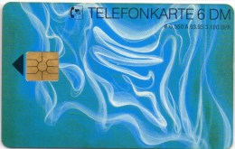 TK O 550 A/1993 Kunstkarte Mit Zigarettenrauch O 30€ Telefonkarten Serie Werbung Für Zigaretten Art Tele-card Of Germany - O-Reeksen : Klantenreeksen