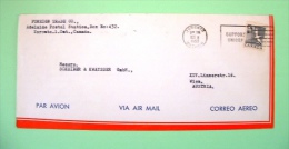 Canada 1963 Cover Toronto To Austria - Bird - UNICEF Cancel - Cartas & Documentos