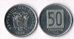 Ecuador 50 Centavos 1988 - Equateur