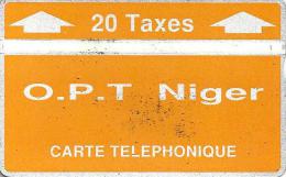 NIGER 20 U ORANDE & WHITE LOGO 2ND ISSUE L & G CODE: NGR-06a CP:404C READ DESCRIPTION   ! - Niger