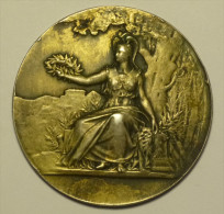 France  """ Ecole De Cordonnerie De Paris """ Médaille / Medallion - Plaqué Argent / Silver Plated 1903 - France