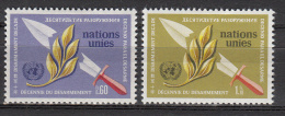 Nations-Unies Genève N° 30 à 31 * - Unused Stamps