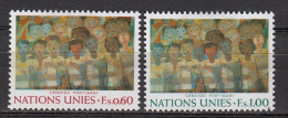 Nations-Unies Genève N° 41 à 42 * - Unused Stamps