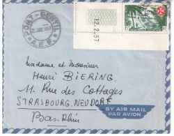 3 LETTRES A.E.F. 1956/57 - Brieven En Documenten