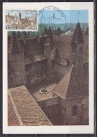 = Abbaye De Charlieu  Loire 42 Charlieu  29 04 1972 Carte Postale 1er Jour N°1712 - Abadías Y Monasterios