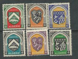 Algérie N° 254 / 65 XX, Armoiries De Villes, Les 12 Valeurs Sans Charnière, TB - Ungebraucht