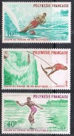 POLYNESIE N°86 A 88 N** - Unused Stamps