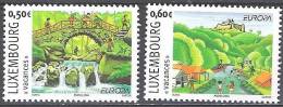 Luxembourg 2004 Michel 1640 - 1641 Neuf ** Cote (2015) 3.75 Euro Europa CEPT Les Vacances - Unused Stamps