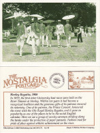 Postcard Varsity Oarsmen Royal HENLEY Regatta 1908 Nostalgia Thames Repro - Roeisport