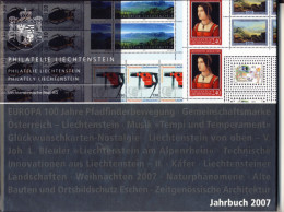 Liechtenstein - Jahrbuch 2007 Postfrisch, Unused - Originalverpackt, Original - Neufs