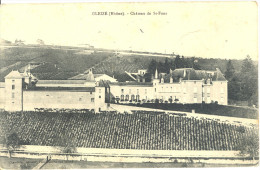 CARTE POSTALE         GLEIZE  CHATEAU DE SAINT FONS - Gleize