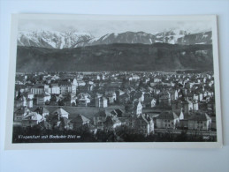 AK / Fotokarte Klagenfurt Mit Hochobir 2141m 1955 ANK Nr. 1022 Guter Zustand - Klagenfurt