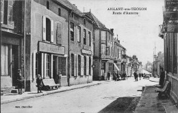 89 AILLANTsur THOLON, ROUTE D'AUXERRE,HOTEL,MAGASINS,PUB LE PETIT JOURNAL Mon A MAJOTIN  HABITANTS  ANIMEE - Aillant Sur Tholon