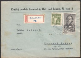 C00540 - (1957) Usti Nad Labem 1 - Brieven En Documenten