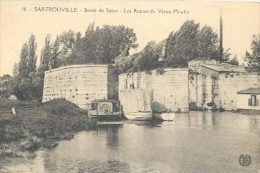 Sartrouville, Bords De Seine, Les Ruines Du Vieux Moulin - Sartrouville