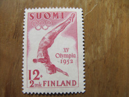 549 Plongeon Piscine J0 Helsinki Jeux Olympiques été 1952 Stade  XV Olympia Olympiade - Kunst- Und Turmspringen