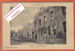 Carte Postale 54. Nomeny  Ville Martyre  Trés Beau Plan - Nomeny