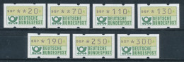 Bund ATM 1982 7 Werte 20 .. 300 ** Kpl. - Timbres De Distributeurs [ATM]