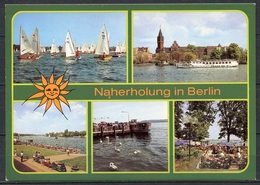 (1157) Naherholung In Berlin / Mehrbildkarte - N. Gel. - DDR - Bild Und Heimat - Müggelsee