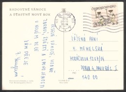 C00916 - Czechoslovakia (1976) 125 00 Praha 025 (machine Postage Postmark) - Brieven En Documenten