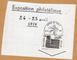 Exposition Philatélique Journée Du Timbre Auvelas 1803 - Covers & Documents