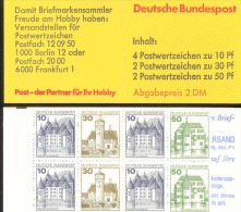 Markenheftchen Bund Postfr. MH 22 A MNH ** Neuf - 1971-2000