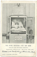 COUVEUSE Avec SON BÉBÉ Exposition D'électricité Marseilles 1908 Hospital History INCUBATOR - Electrical Trade Shows And Other