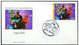 NOUVELLE CALEDONIE - FDC : JOYEUX NOËL 20 12 1999. - FDC
