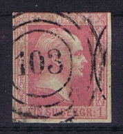 Germany  Preussen :  Mi 6 Used  Cancel Nr 103 - Usati