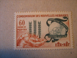 1963   NOUVELLES  HEBRIDES  P 197  * *  LUTE CONTRE LA FAIM - Unused Stamps